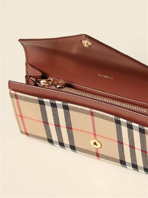 burberry wallet women logo|Burberry continental wallets for women.